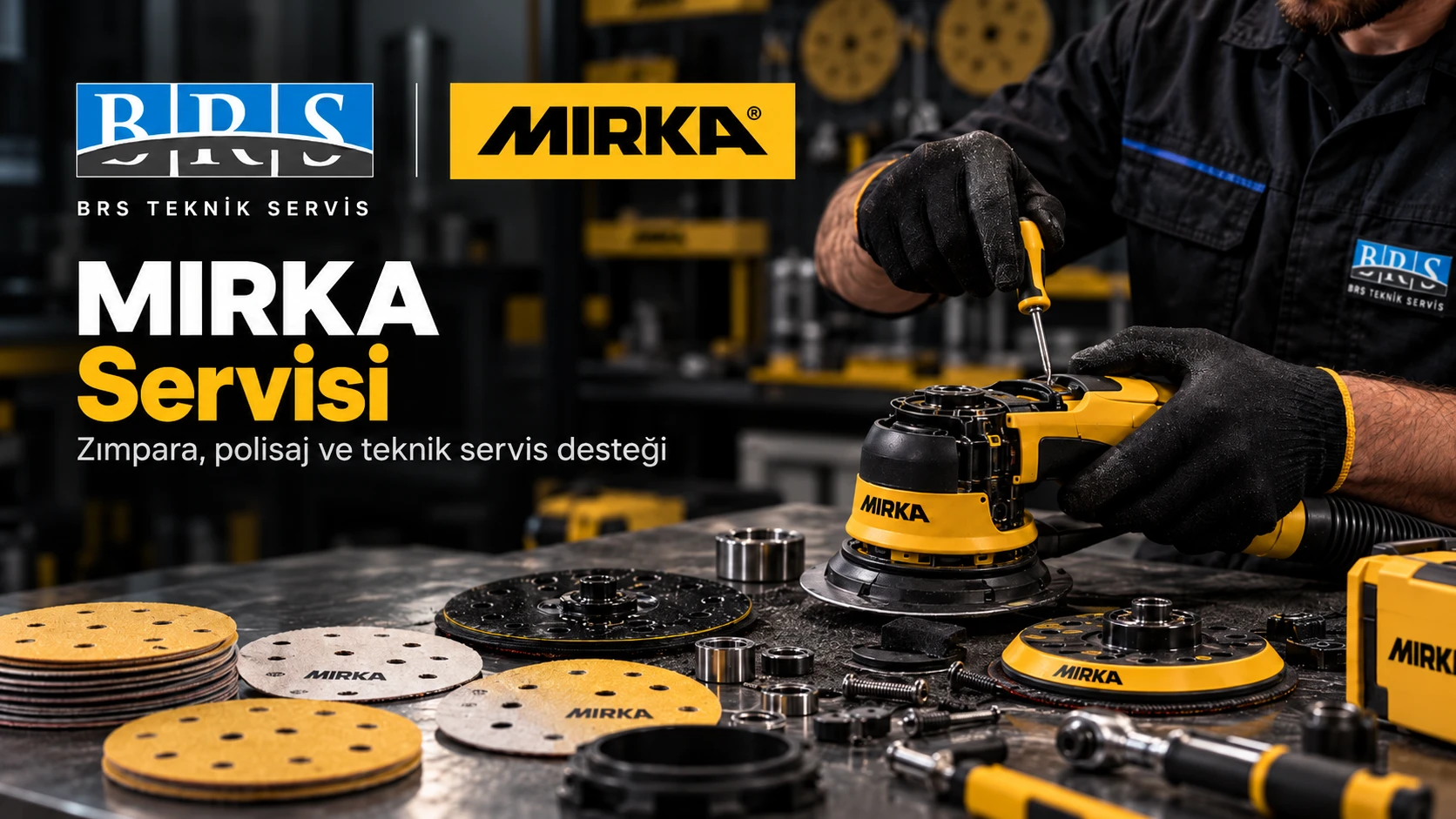 Mirka yüzey işleme: satış ve yetkili servis